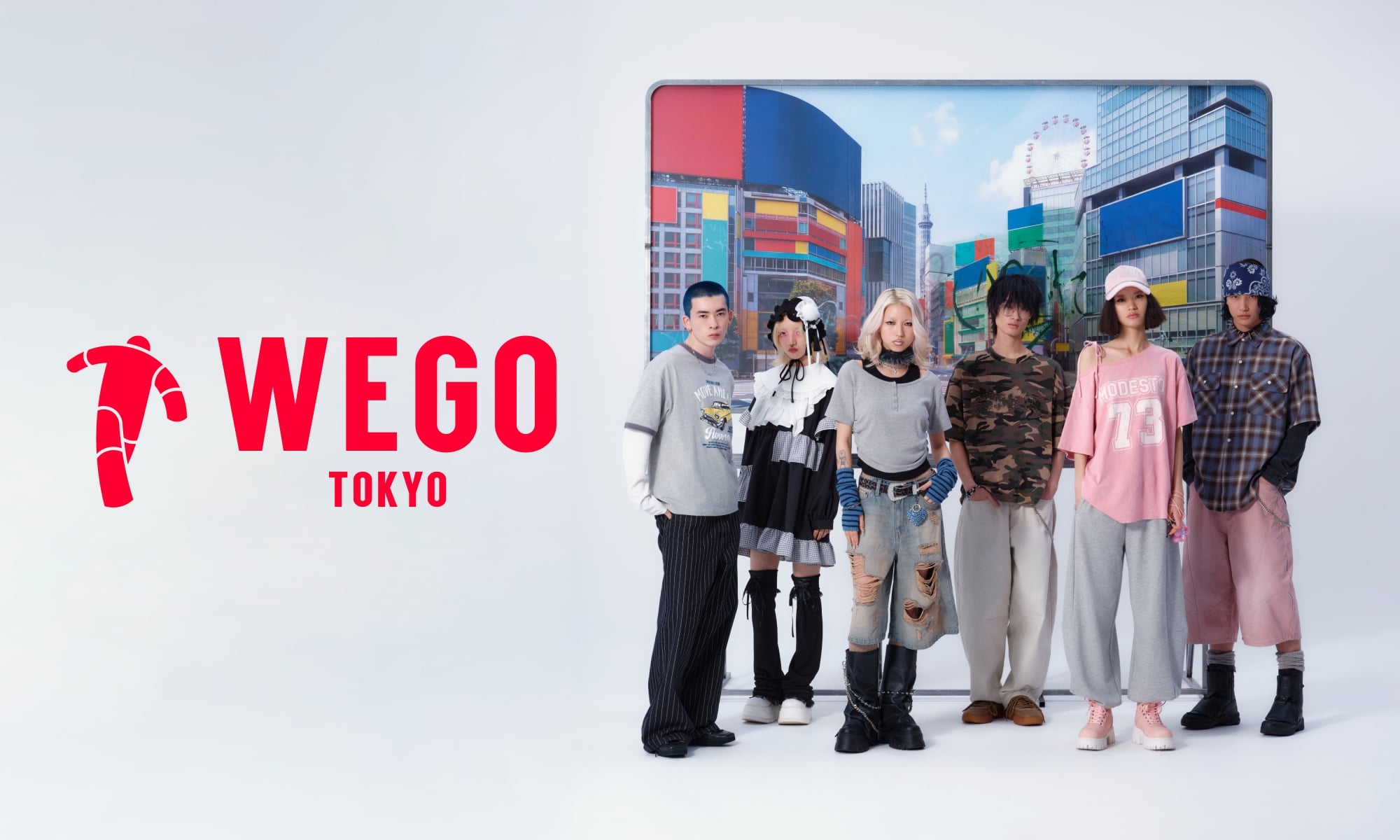 日本原宿必逛品牌 WEGO TOKYO 台灣首店登場！180 間分店品牌 5 月 29 日西門町開幕