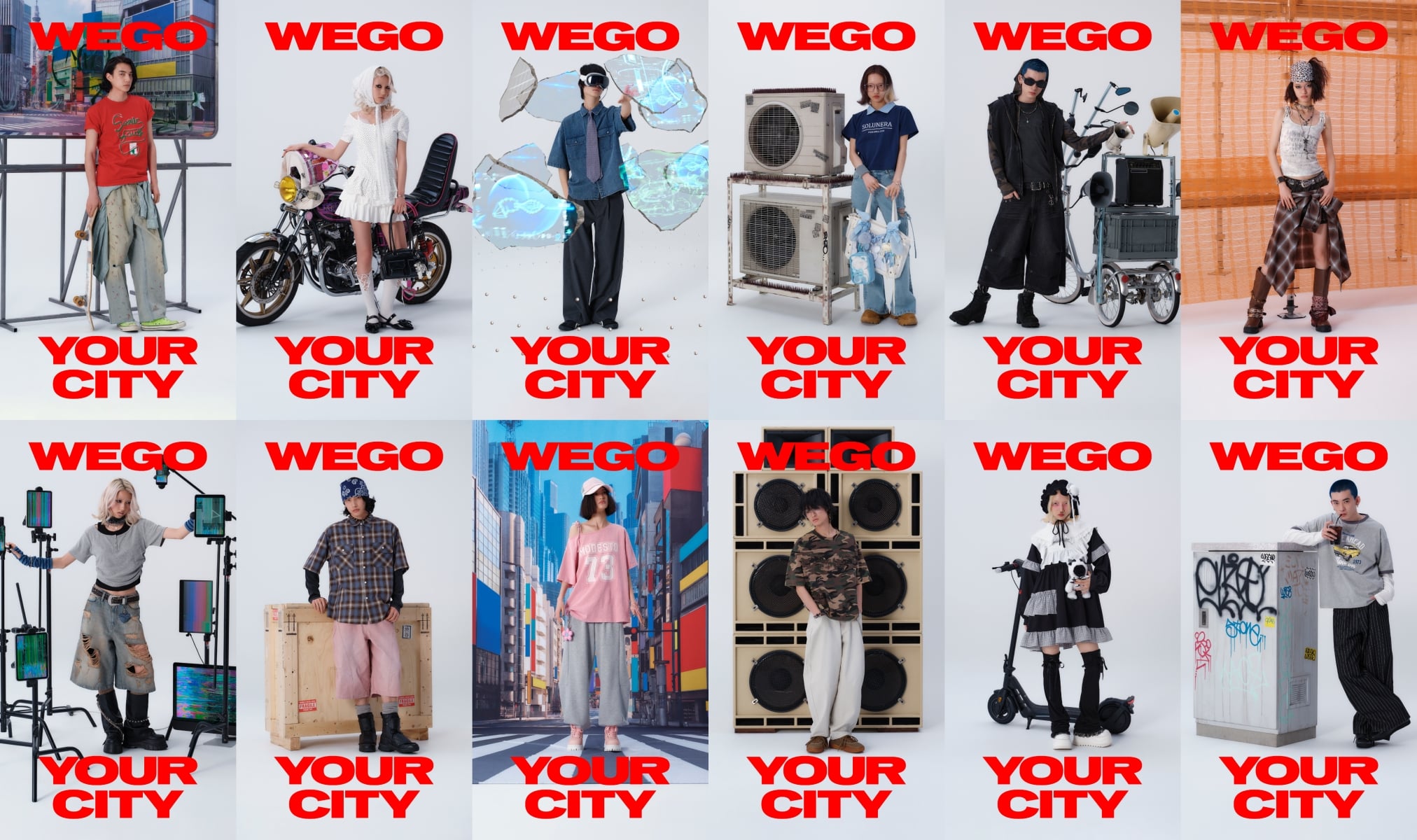 日本原宿必逛品牌 WEGO TOKYO 台灣首店登場！180 間分店品牌 5 月 29 日西門町開幕