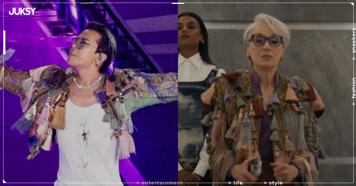 《穿著PRADA的惡魔2》梅莉史翠普 Meryl Streep、GD 撞衫！同款流蘇外套品牌曝光！