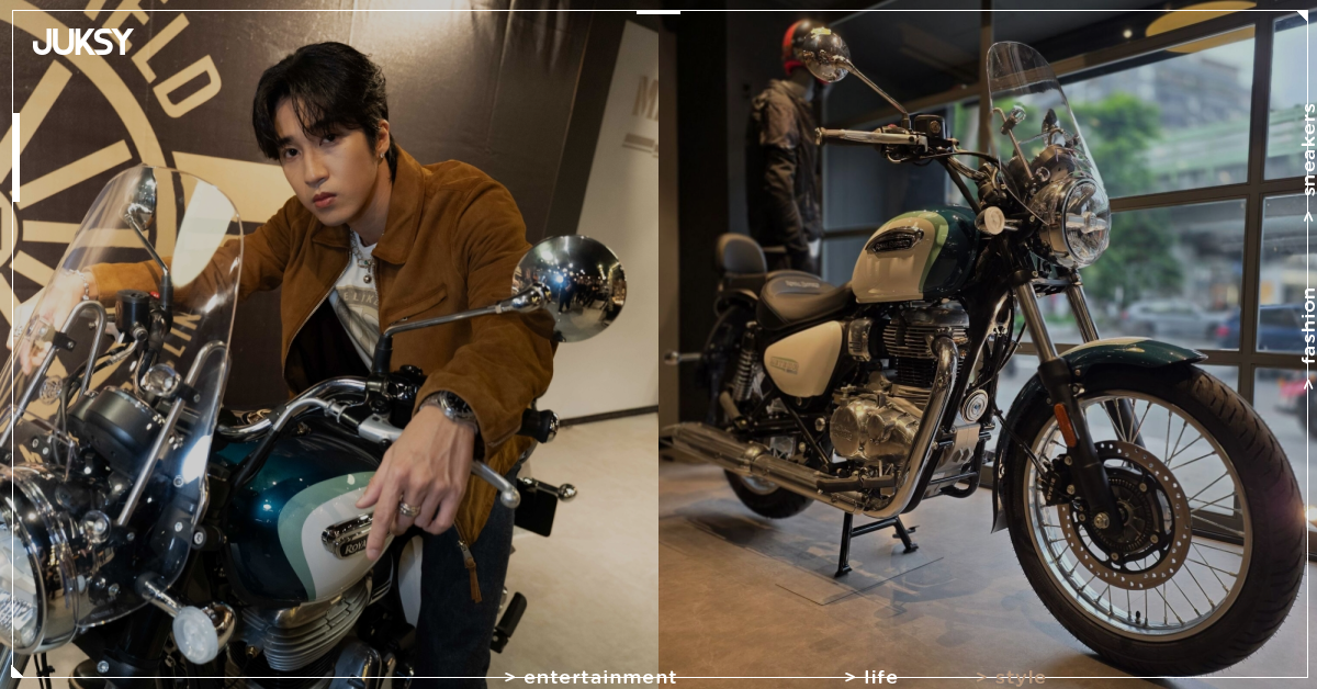 Royal Enfield 台北旗艦店正式開幕！婁峻碩驚喜現身、Meteor 350 極光綠首度亮相！