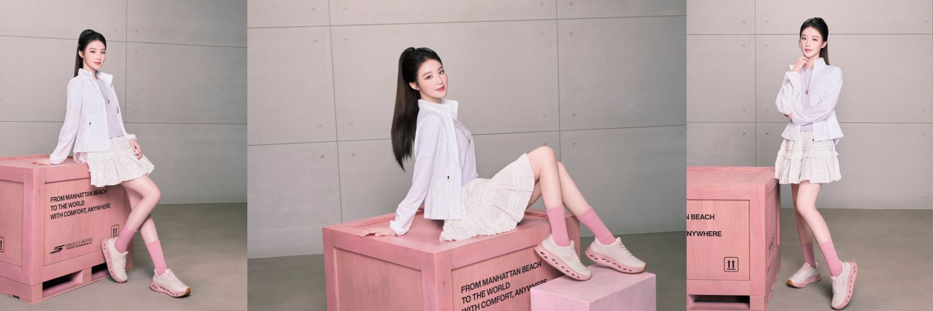 跟著舒華步入春日舒適節奏！SKECHERS GLIDE-STEP 舒適行走專家，讓每一步都輕盈有型，日常通勤也能一秒走花路！