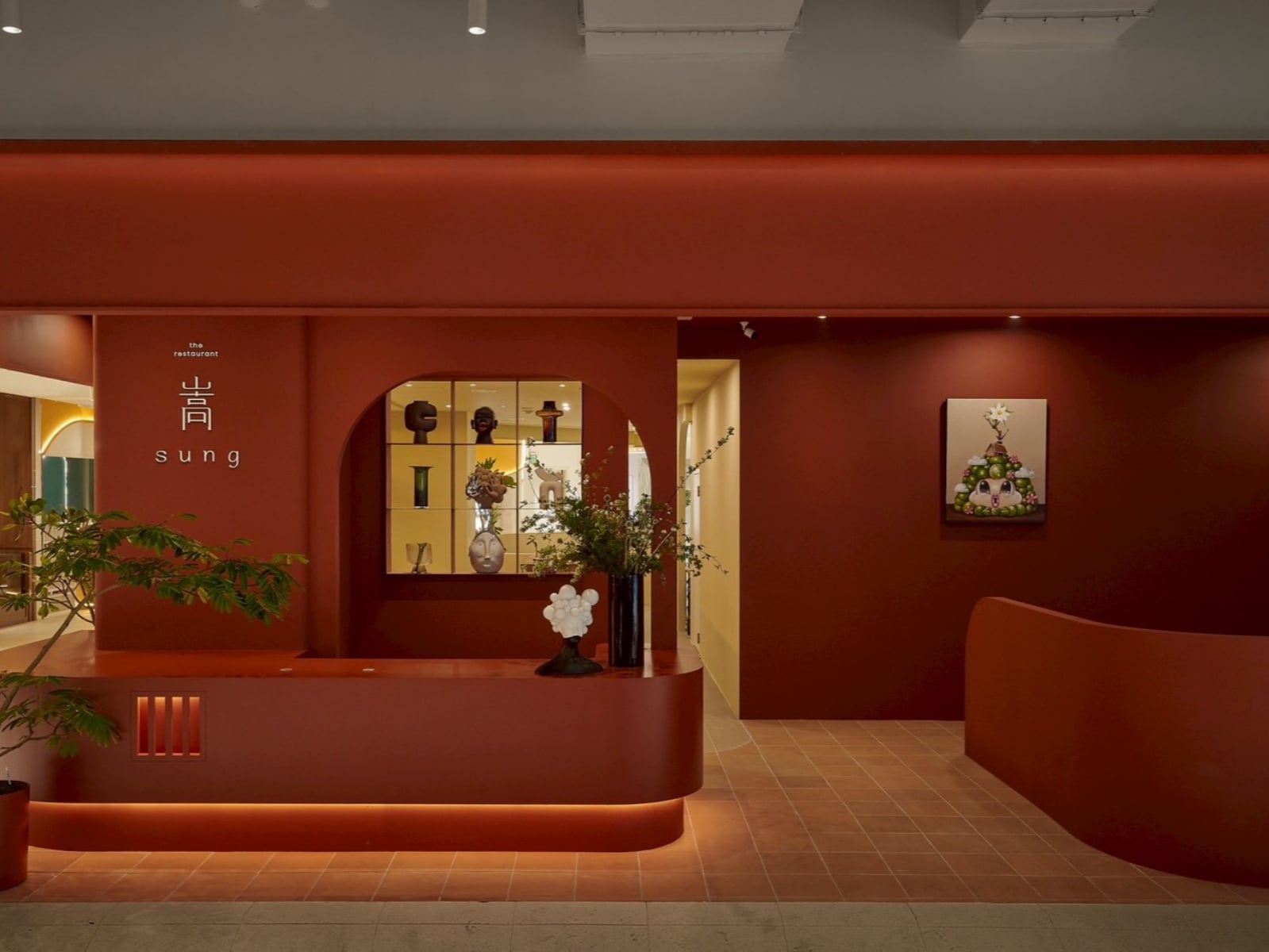 尊鴻集團旗下「嵩 sung」進駐台中漢神百貨首店！珊瑚紅沉浸式餐酒場域狂讚，限定新菜必吃⋯