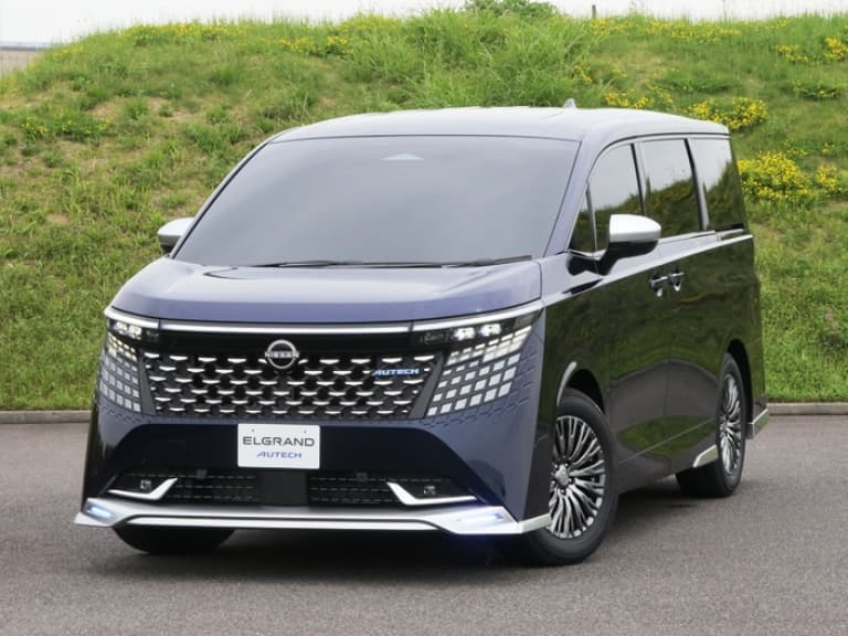 日產新型君爵 AUTECH 傳奇ドットグリル回歸!4 款特裝車曝光,豐田阿爾法要顫抖了