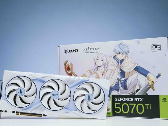 微星 RTX 5070 Ti 芙莉蓮聯名顯示卡第二批開賣！5/5 中午12點限量搶購通路一次看