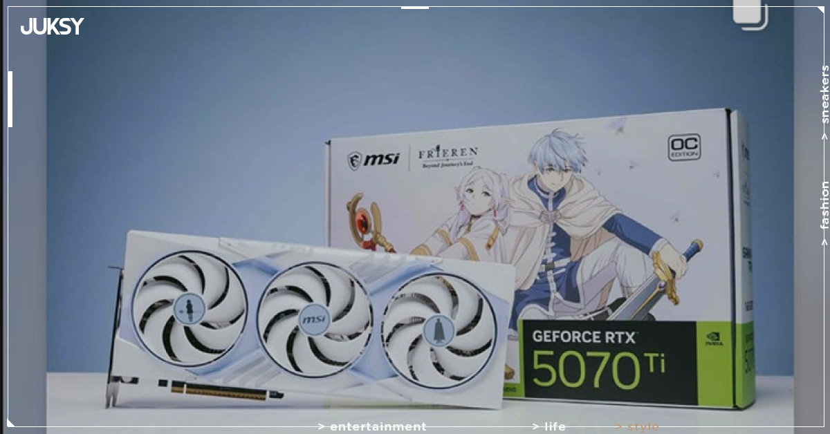 微星 RTX 5070 Ti 芙莉蓮聯名顯示卡第二批開賣！5/5 中午12點限量搶購通路一次看