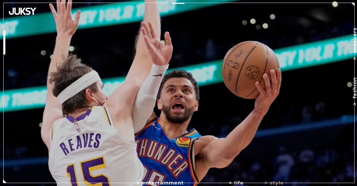 NBA／米契爾 Ajay Mitchell 砍 24 分 10 助攻零失誤！年薪僅 300 萬寫雷霆隊史紀錄、系列賽 3：0 聽牌湖人