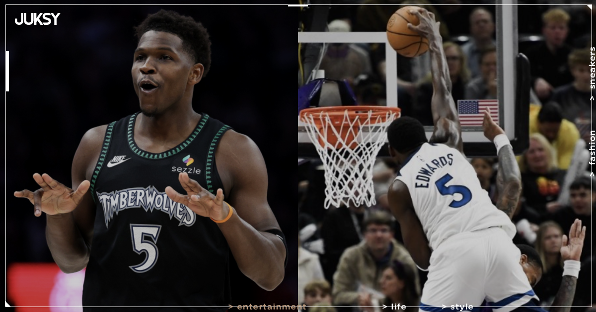 NBA／蟻人 Anthony Edwards 帶傷苦撐帶隊扳平系列賽！霸氣嗆聲：「腿沒傷早就隔扣那菜鳥了！」