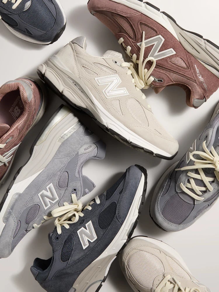 Kith × New Balance「99X Series」聯名發售整理！990v3 等四款鞋型質感滿分又好搭！