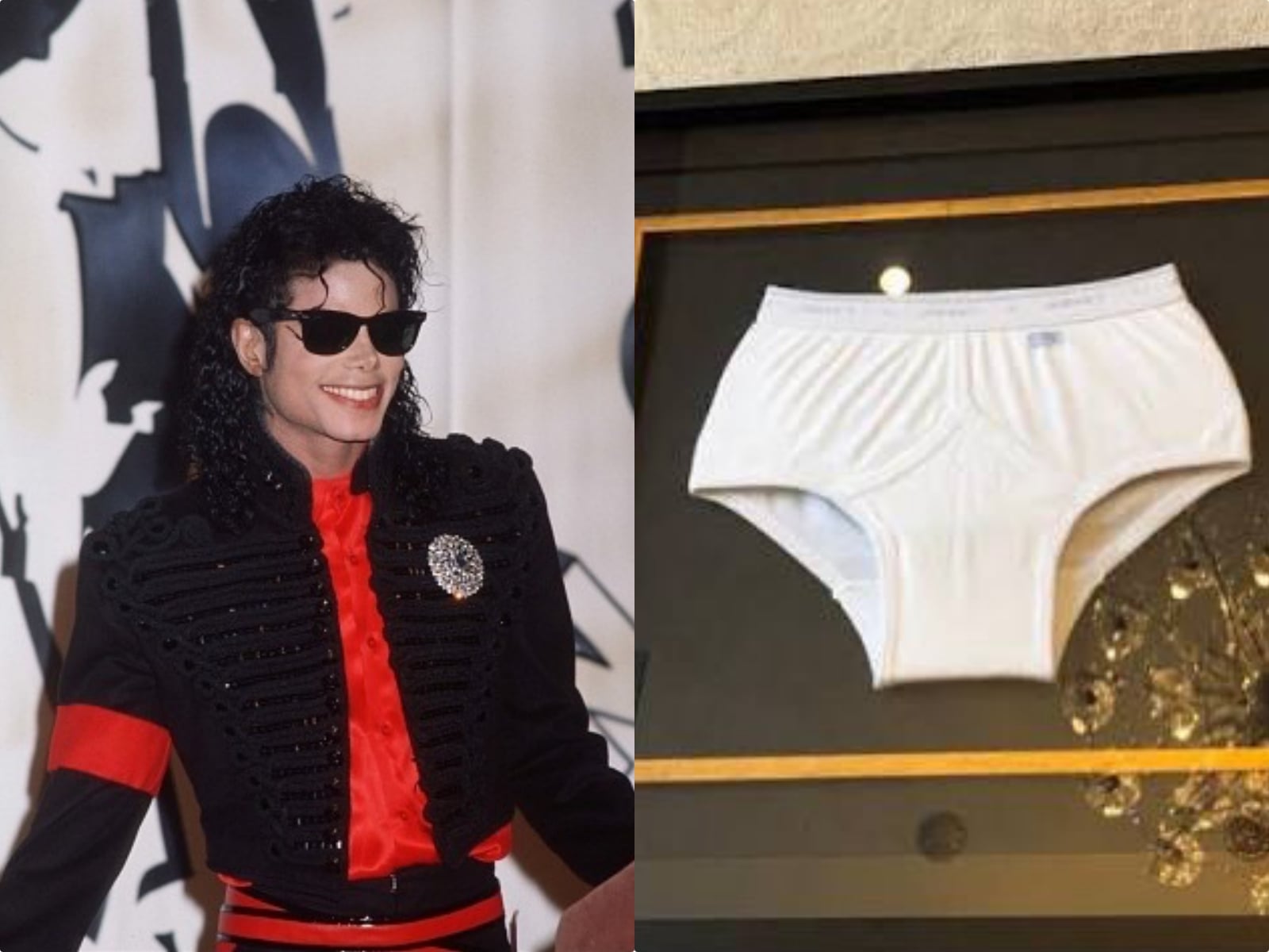 麥克傑克森 Michael Jackson 遺留自身內褲在高雄漢來大飯店！意外成為「鎮店之寶」！