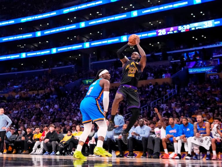 NBA／湖人 G4 主場 5 分差不敵雷霆遭橫掃出局！SGA 狂轟 35 分、詹皇 24 分仍難以挽救！