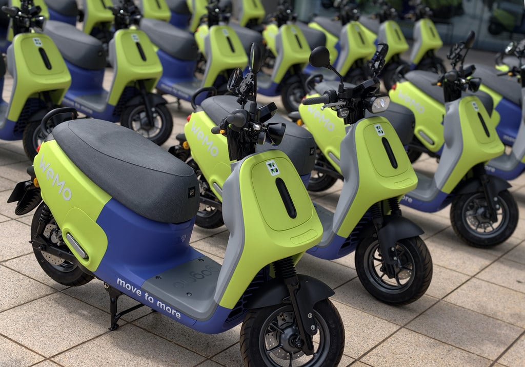 WeMo gogoro 車款上線！起步費用、營運範圍一次看！