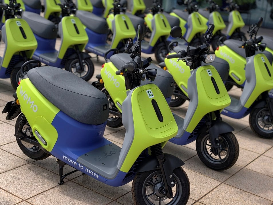 WeMo gogoro 車款上線！起步費用、營運範圍一次看！