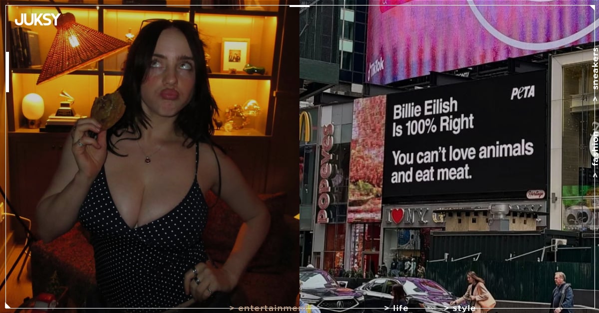 怪奇比莉 Billie Eilish IG 發言掀爭議！稱「吃肉本質是錯的」引爆兩派論戰！
