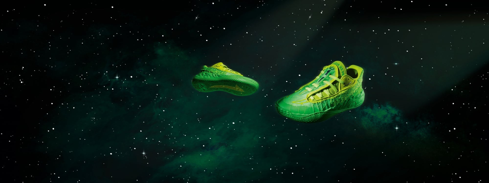 PUMA × LaMelo Ball 聯名鞋款曝光！螢光黃配色太狂了，網喊：「這才是主宰球場的秘密武器！」