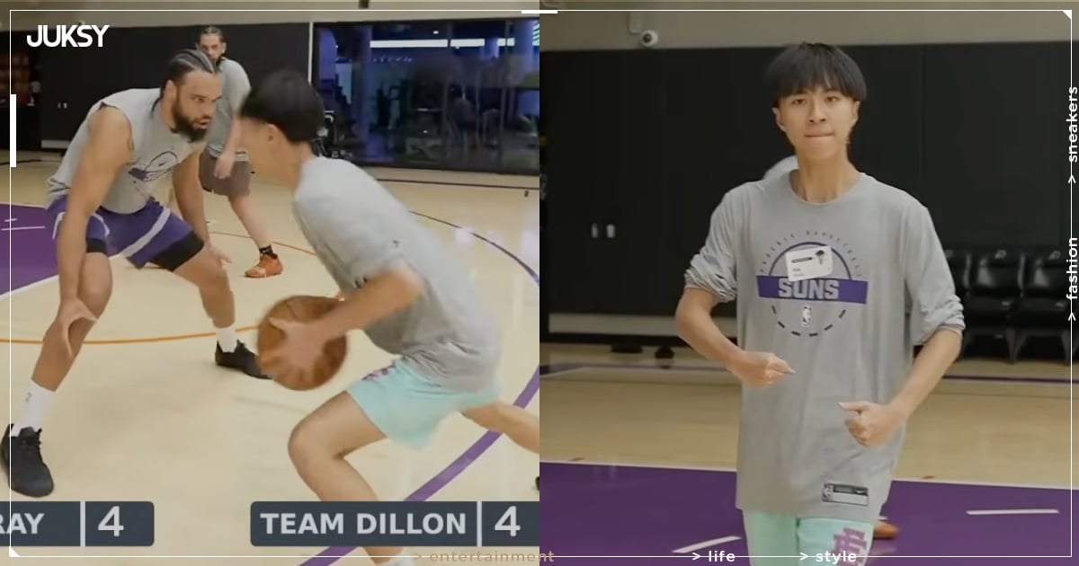 Ray 與 Dillon Brooks 單挑鬥牛!三分球連五拉五、後撤外線硬吃讓狄龍本人都吃驚!
