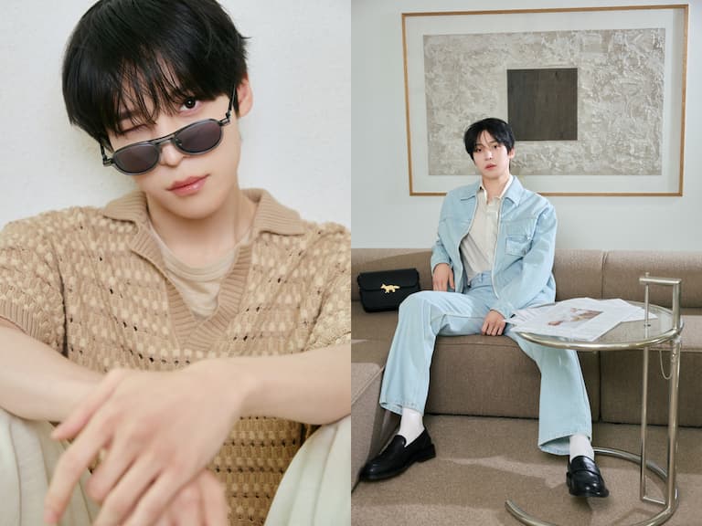 大勢男團ATEEZ成員丁潤浩Maison Kitsuné上身 演繹夏日犬系男友穿搭天花板