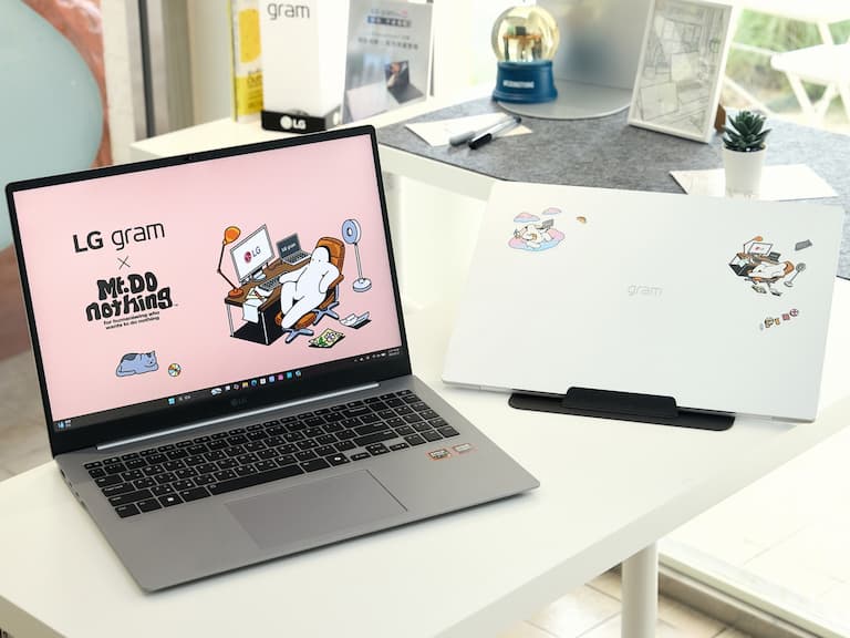 LG gram Pro 新品攜手韓國人氣插畫家 Mr. Donothing 打造最潮放空學!極致 AI 效能奪回生活留白權,結合聯名週邊成就行動美學天花板!用最強裝備換取更純粹的從容生活!