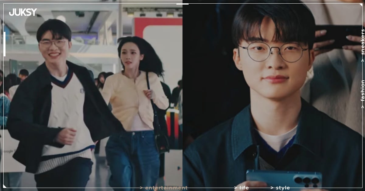 Faker、Karina 廣告影片完整版上線！李哥前滾翻、蹭免費食物讓網友笑翻「根本迷因大合集！」