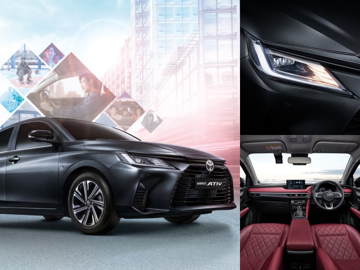 豐田 Toyota Yaris ATIV GR Sport 油耗29.4km/L！全長4.4m卡羅拉級車身×大口進氣格柵超帥氣，泰國限定讓人直呼可惜