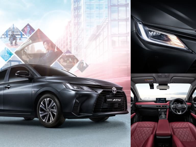 豐田 Toyota Yaris ATIV GR Sport 油耗29.4km/L！全長4.4m卡羅拉級車身×大口進氣格柵超帥氣，泰國限定讓人直呼可惜