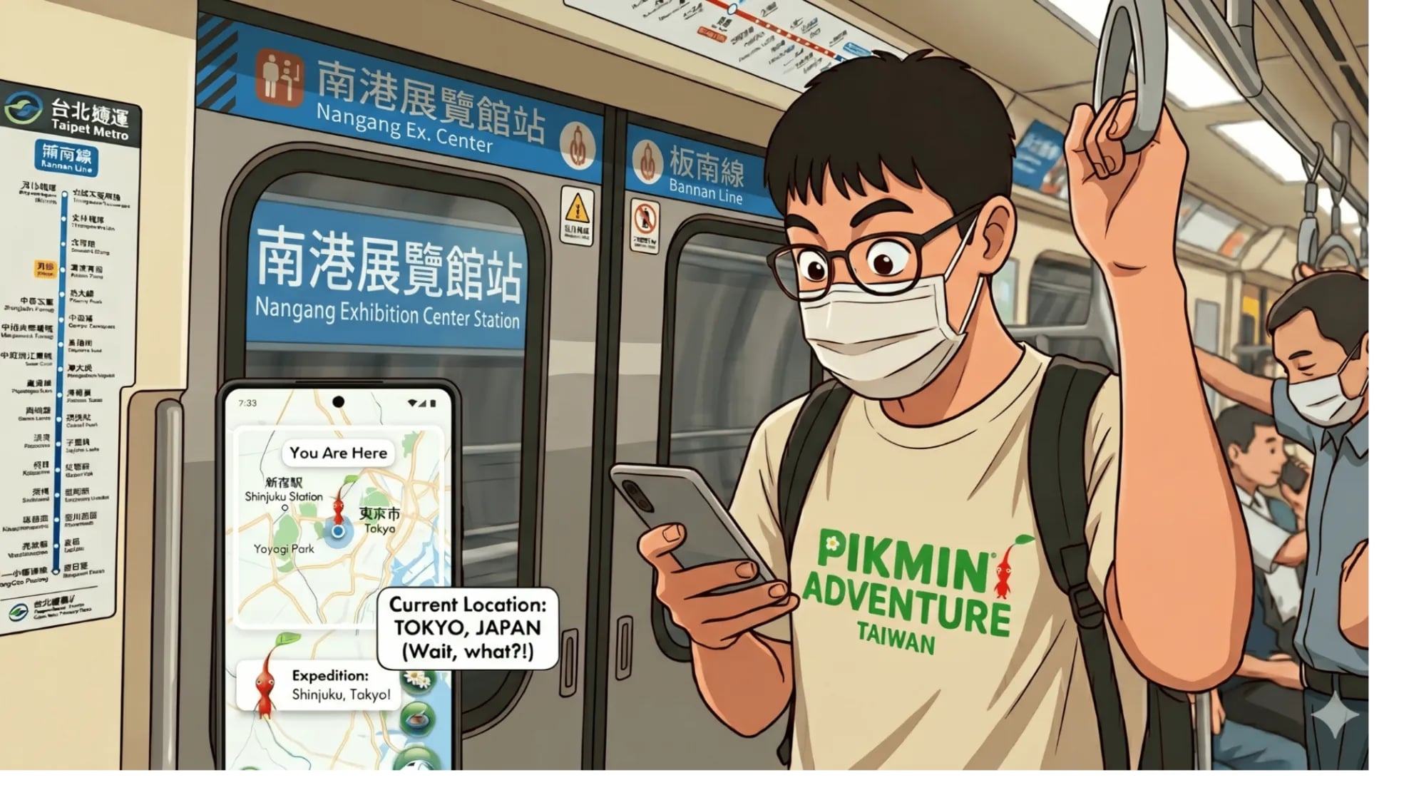皮克敏捷運南港蟲洞在哪裡？定位瞬飛東京銀座詳細方法曝光！