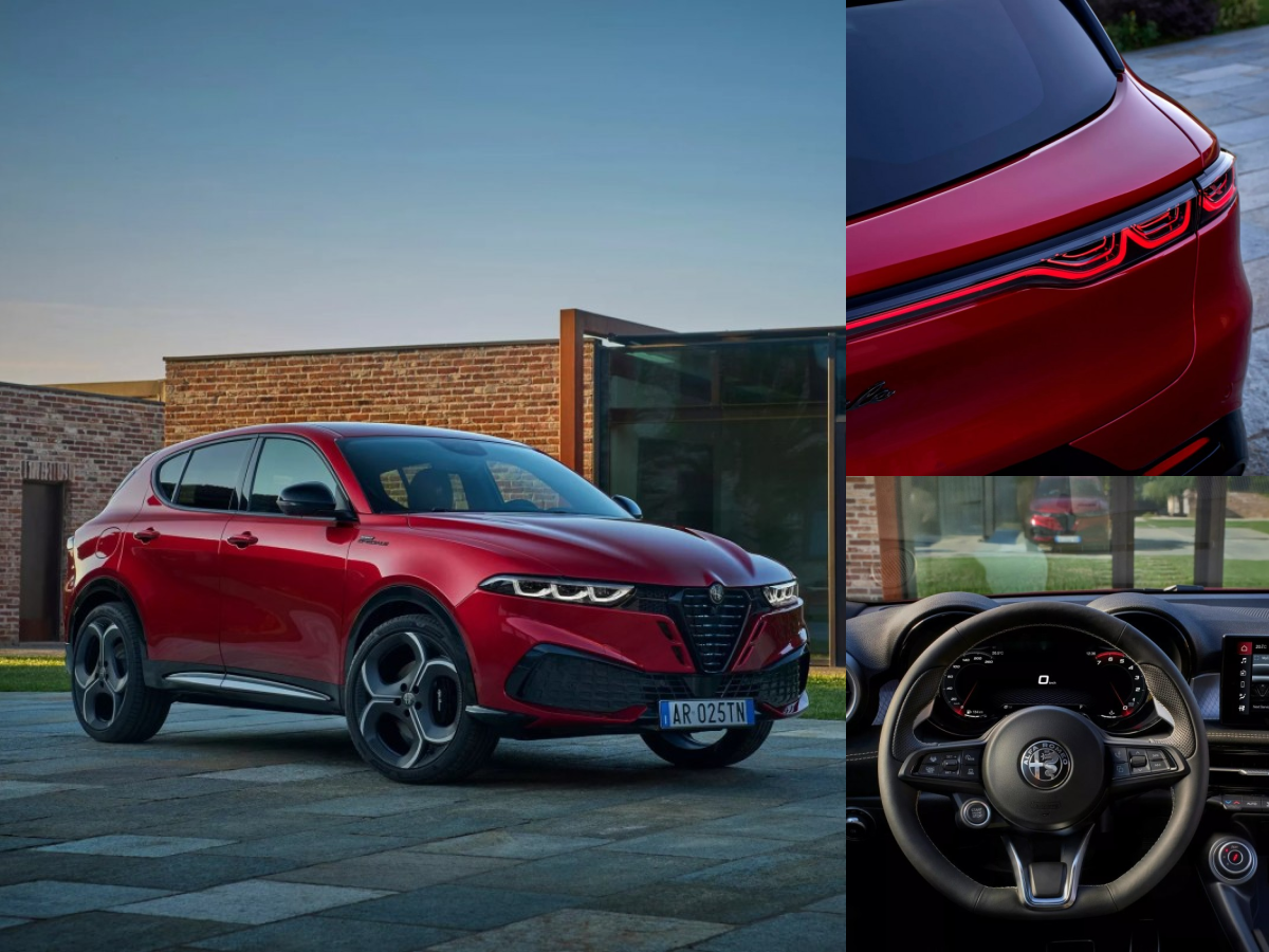 中田英壽現身Alfa Romeo Tonale小改款發表會！新增紅色內裝、動力升級至175PS