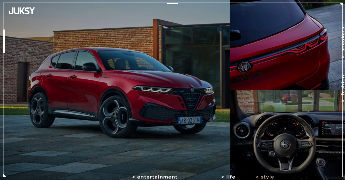 中田英壽現身Alfa Romeo Tonale小改款發表會!新增紅色內裝、動力升級至175PS