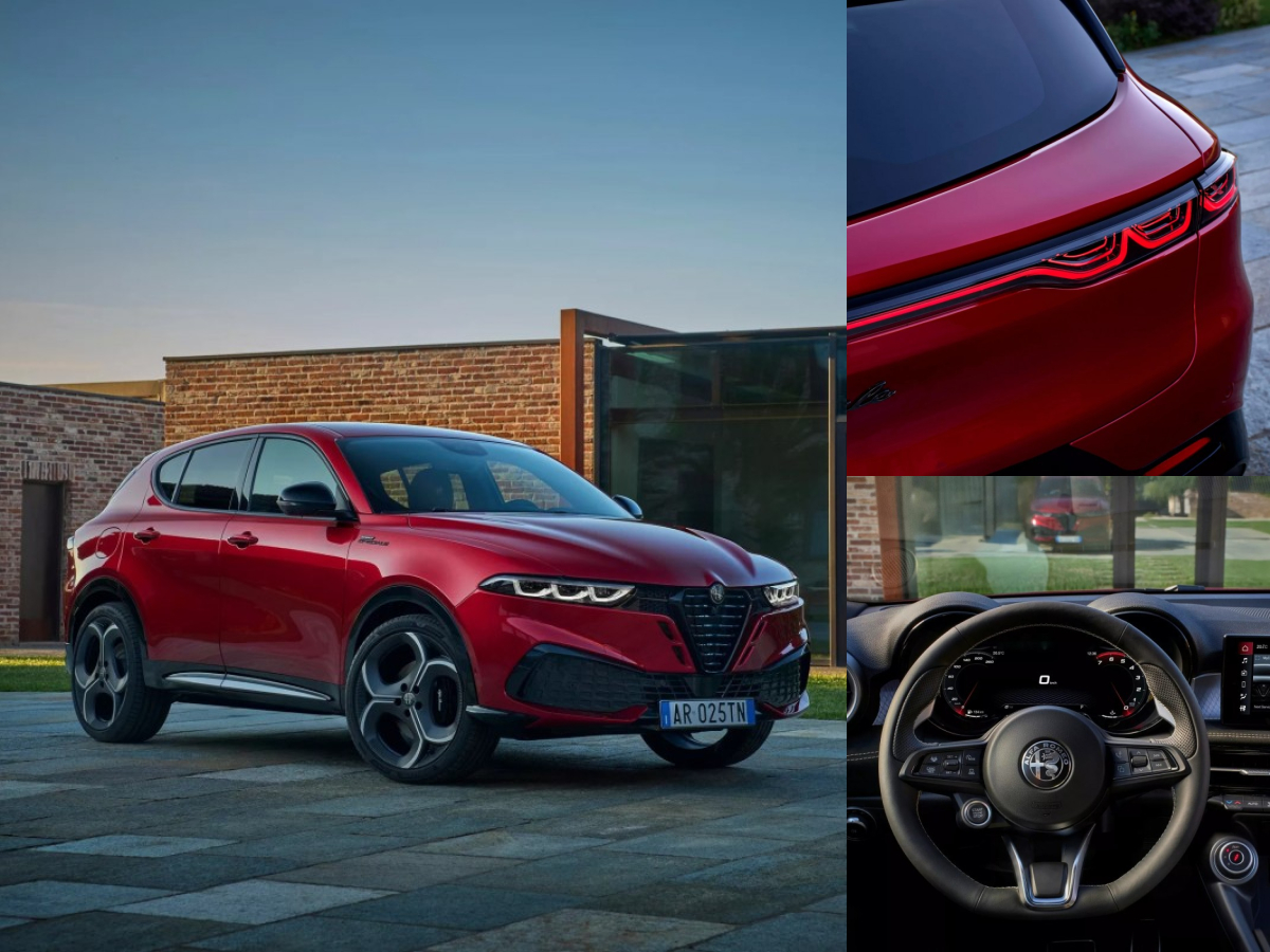 中田英壽現身Alfa Romeo Tonale小改款發表會！新增紅色內裝、動力升級至175PS