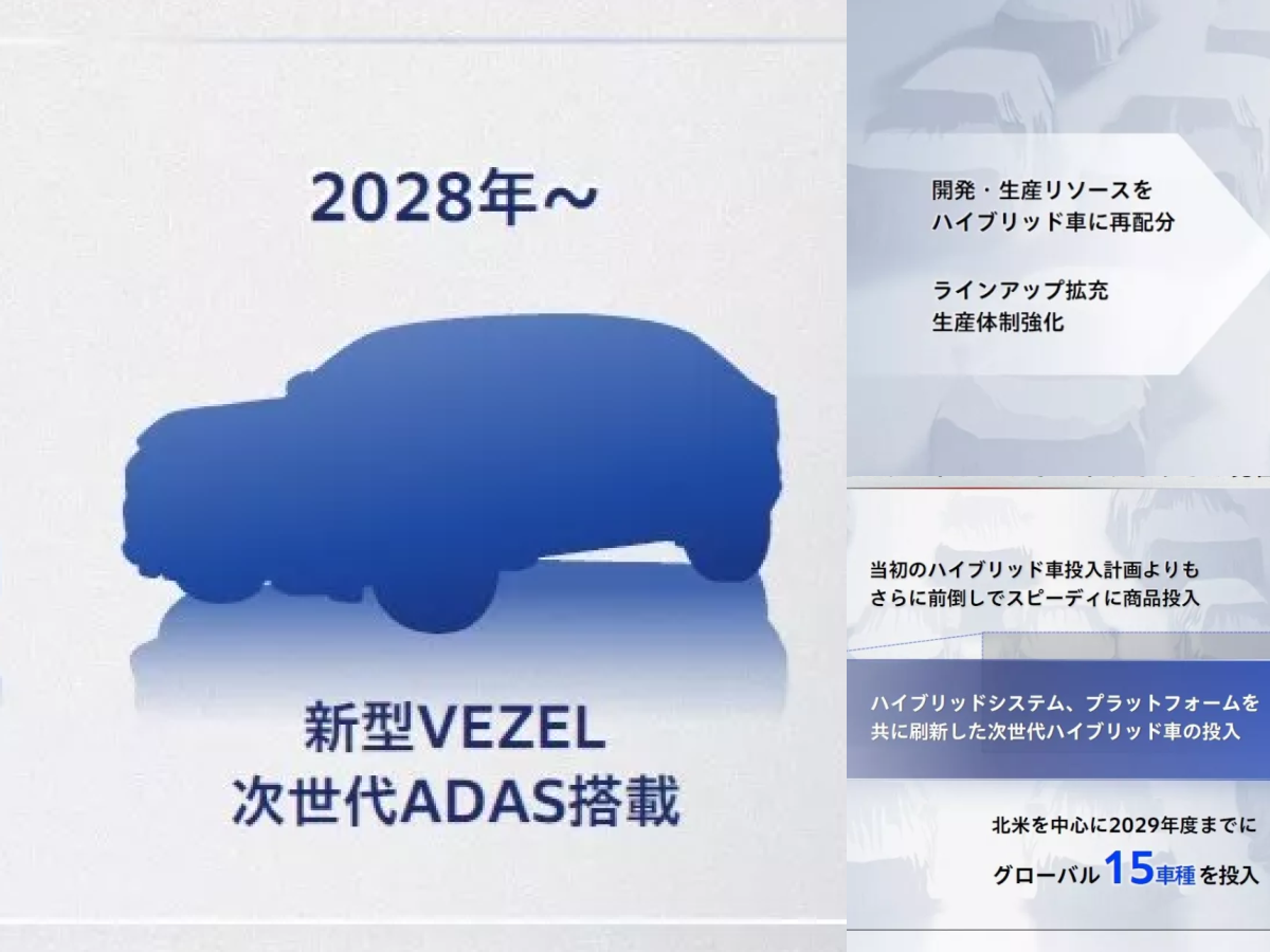 本田 Honda HR-V 大改款 2028 年亮相確認！油耗衝上 27km/L、搭 AI 版 Honda Sensing 全面進化