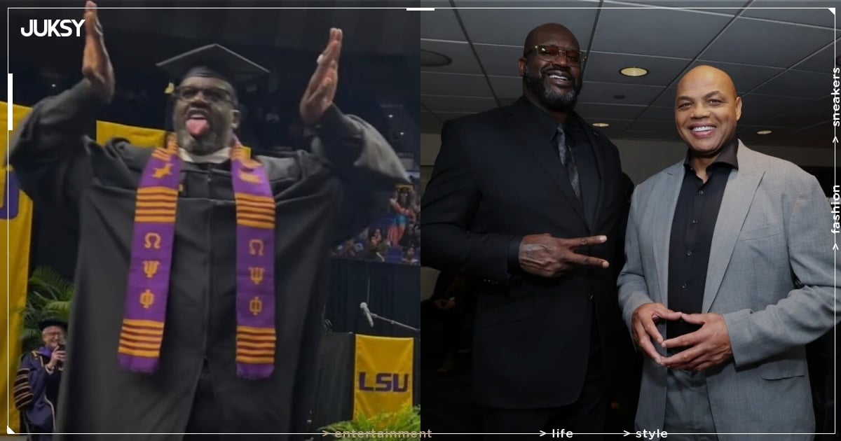 NBA／歐尼爾拿碩士學位還不忘酸巴克利！司儀唸出「我討厭 Charles Barkley 」全場笑翻！