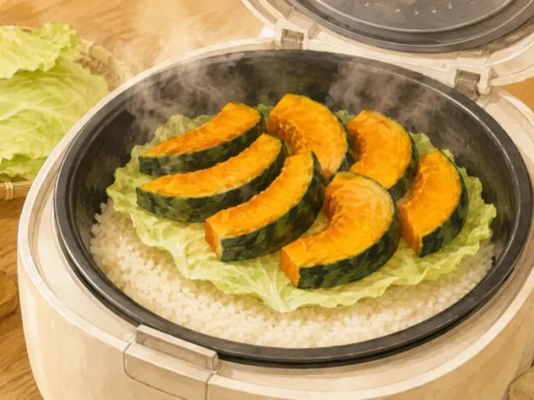 高麗菜煮蛋是什麼梗？升級做法曝光：蒸蛋、蒸南瓜⋯讓你少洗好幾個碗！