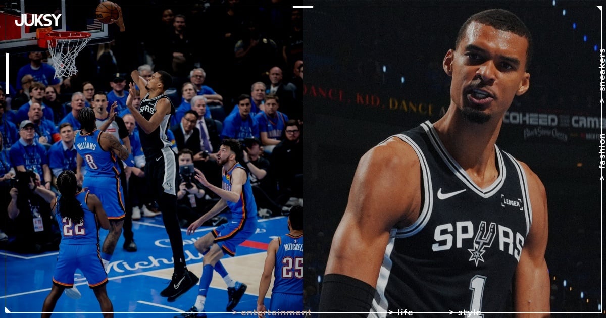 NBA/Wembanyama 狂轟 41 分 24 籃板徹底主宰!馬刺 2OT 擊倒雷霆搶下西決 G1!