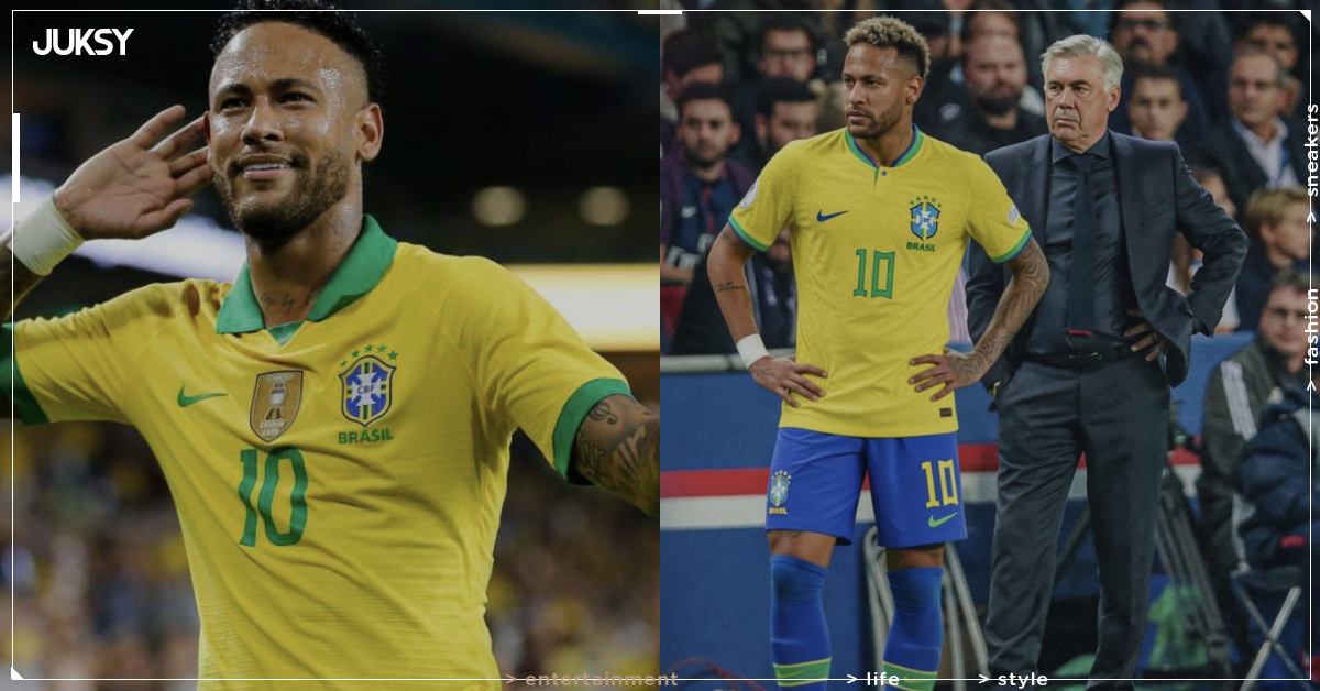 內馬爾 Neymar 34歲第4度征戰世界盃!安切洛蒂欽點入選26人名單、賽前淚灑球場畫面曝光