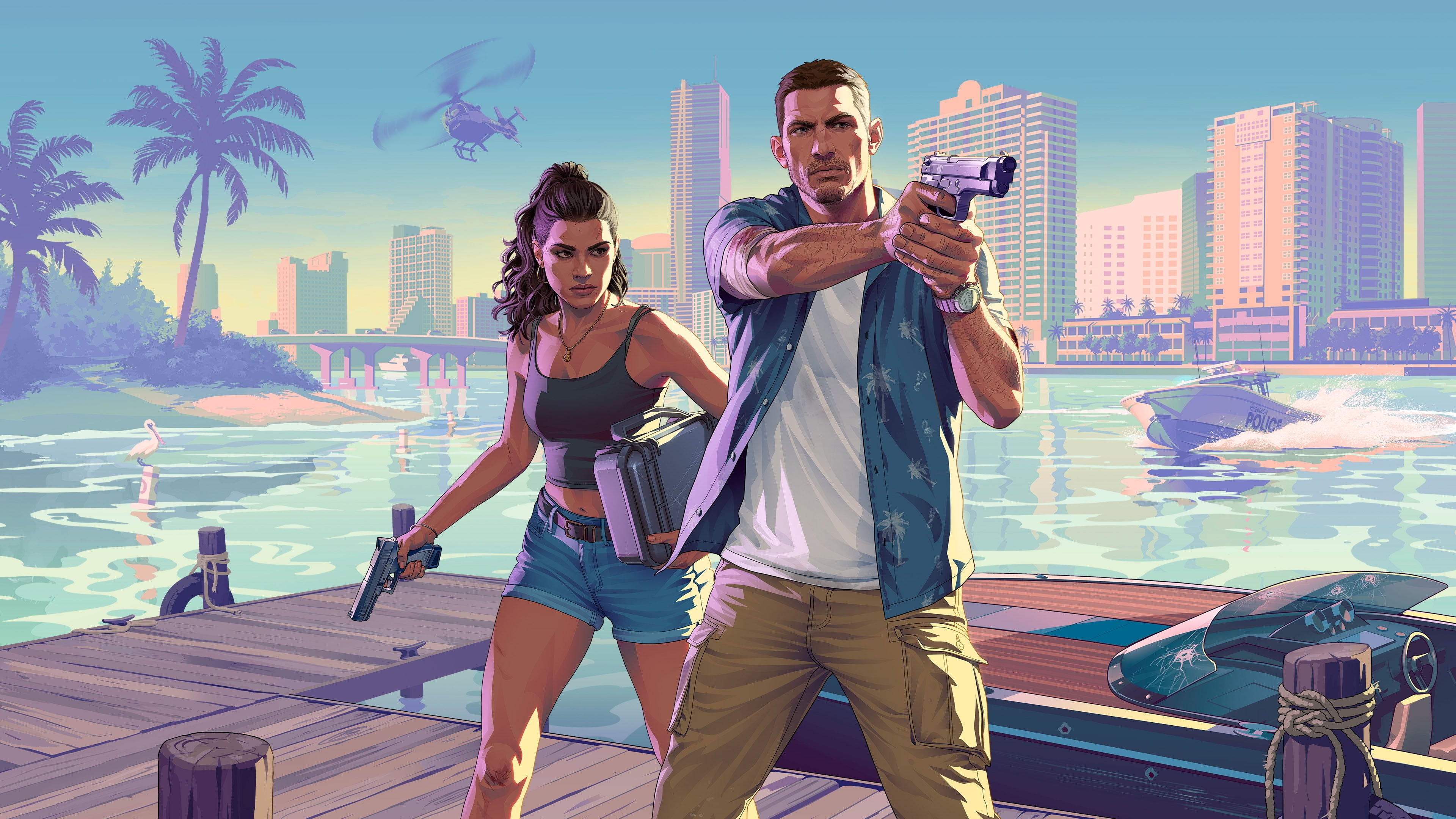 《GTA 6》真的延了 18 個月？Take-Two 執行長再度確認發售日，預定 2026 年 11 月推出！