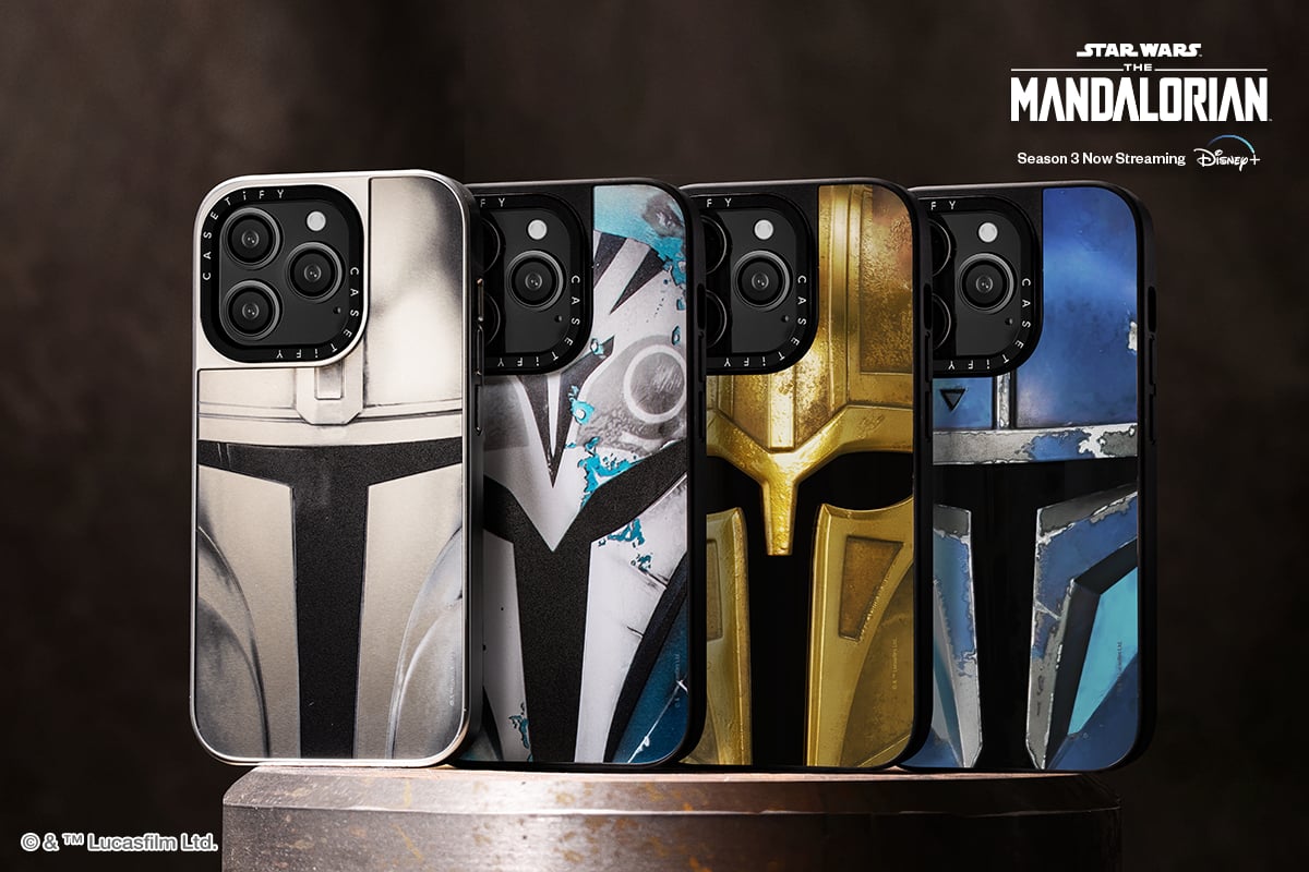 CASETiFY 推出《曼達洛人》與《星際大戰》聯名系列!古古耳機殼、黑武士立體保護殼同步登場