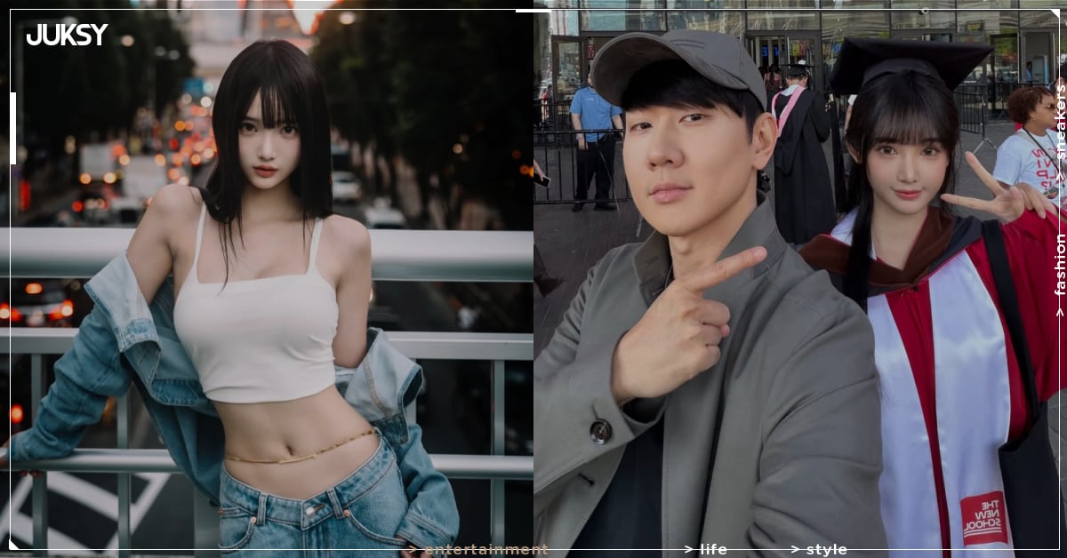 林俊傑現身女友七七 Annalisa 畢業典禮！甜曬合照吐露心境：「有些日子比平常更熱鬧一些！」