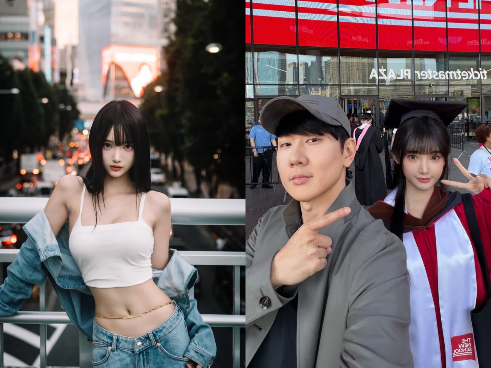 林俊傑現身女友七七 Annalisa 畢業典禮！甜曬合照吐露心境：「有些日子比平常更熱鬧一些！」