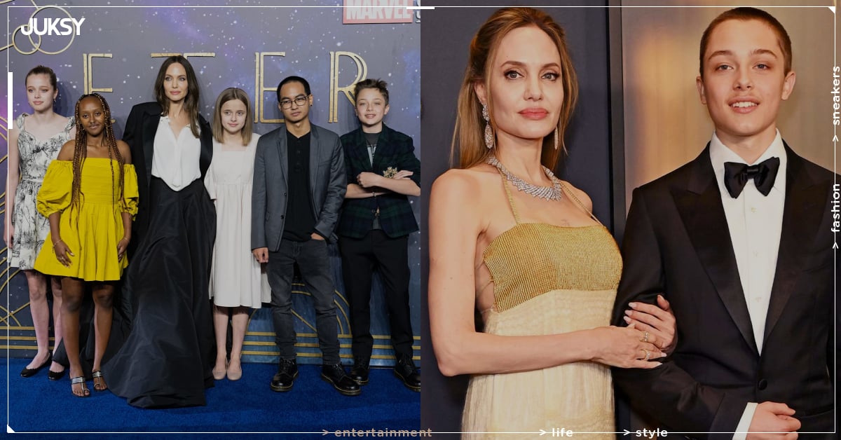 安潔莉娜裘莉 Angelina Jolie 出席女兒畢業典禮!兒子 Knox 神複製布萊德彼特年輕臉蛋搶鏡!