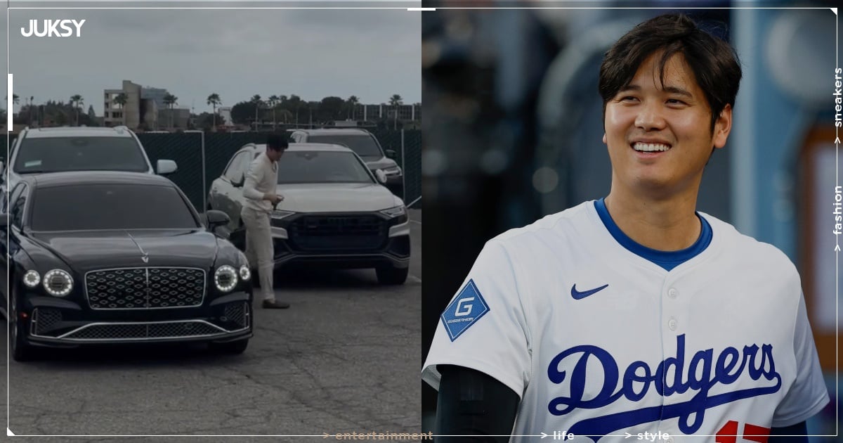 MLB/大谷翔平開賓利到球場畫面曝光!超扯肩寬比意外掀網討論!