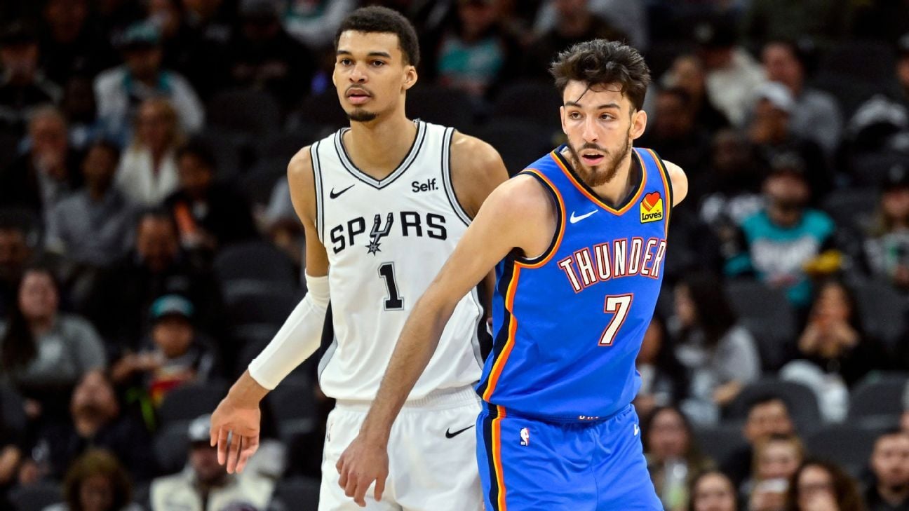NBA／Chet Holmgren 卡位狠踩 Wembanyama 腳畫面流出！球迷看傻「也太髒了！」