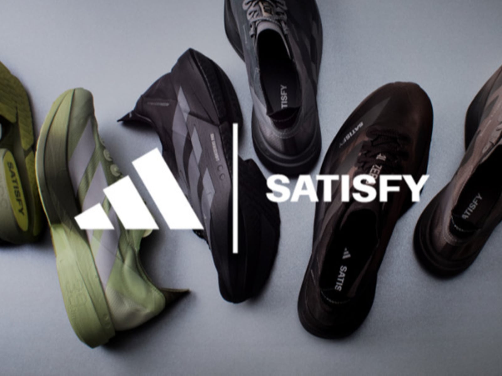 法國潮牌 SATISFY 攜手 adidas 推聯名戰靴！軍綠、大地棕配色 5 月 25 日獨家開賣，跑步迷必搶！