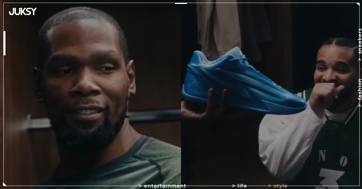 Drake 無預警現身 KD19 廣告!與杜蘭特更衣室互虧,全新「糖果戰靴」販售資訊一次看!