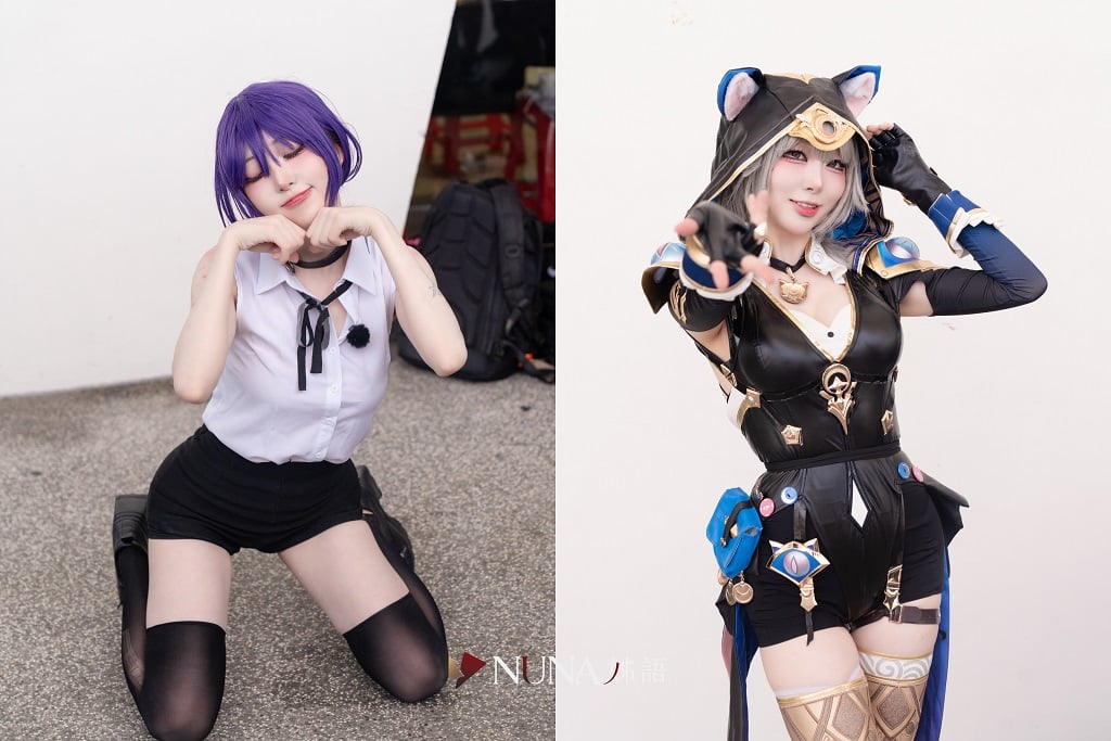 韓國創作者恩智首次挑戰Cosplay!攜手前啦啦隊女孩序炫登台抹殺記憶卡容量!【野生抓正妹】