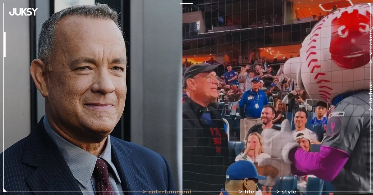 湯姆漢克斯 Tom Hanks MLB 球場巧遇《浩劫重生》排球!放聲呼喊:「威爾森」全場暴動!