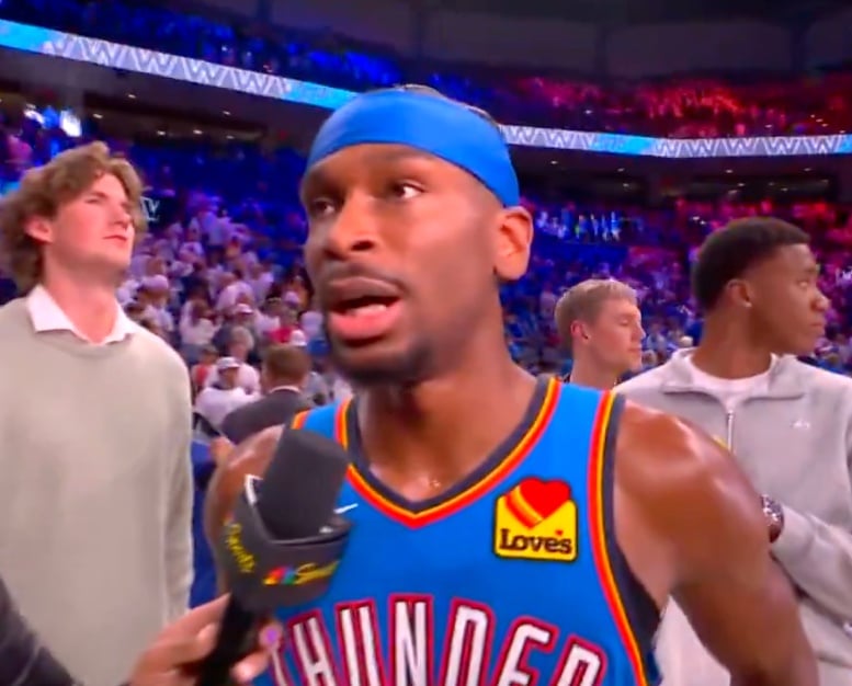 NBA／SGA 談 Hartenstein 粗暴防守：「老實說我也不確定這樣好不好⋯」