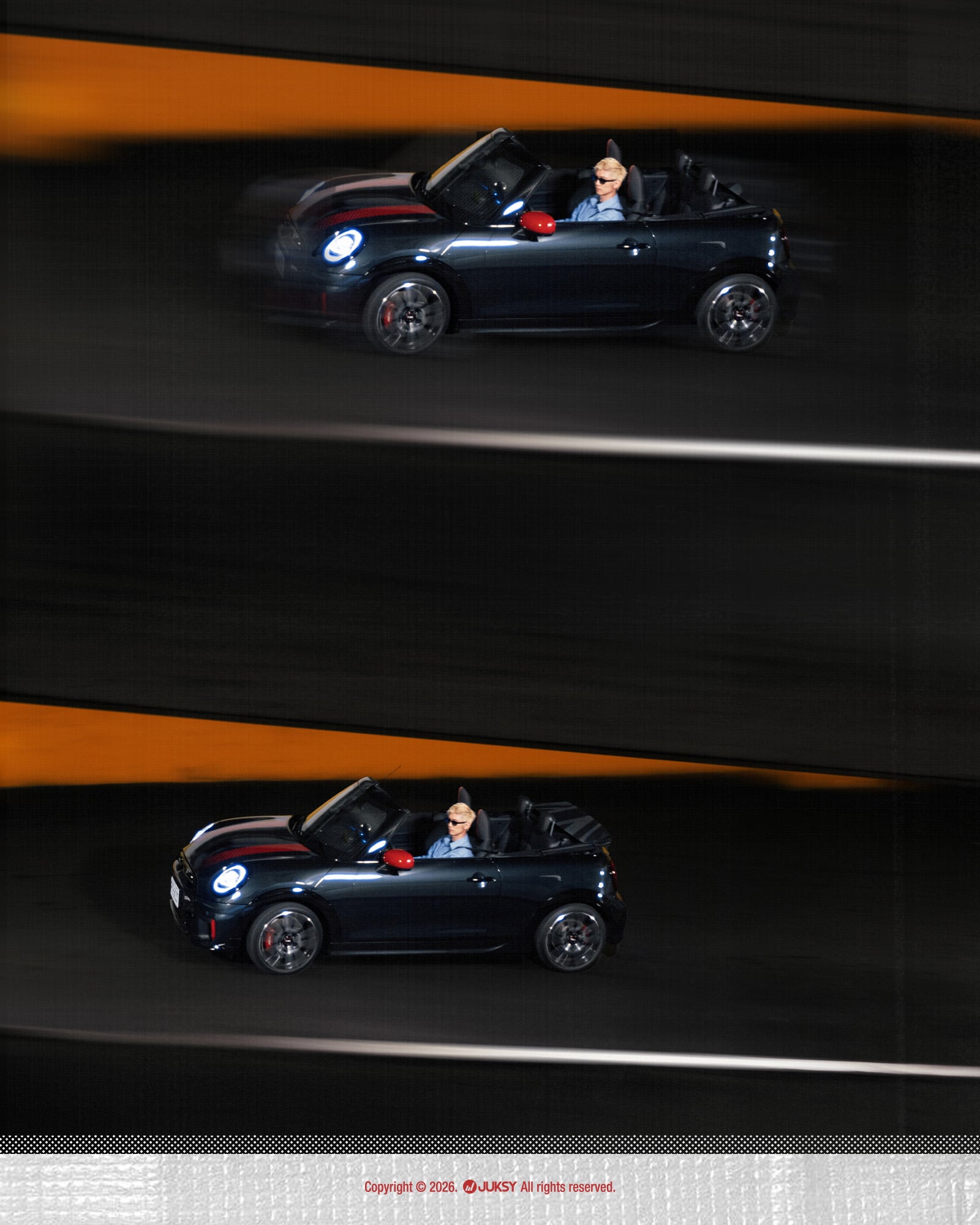 全新 MINI COOPER JCW CABRIO LET THE BEAT DRIVE!DJ QuestionMark 用節奏把世界掌握在手中
