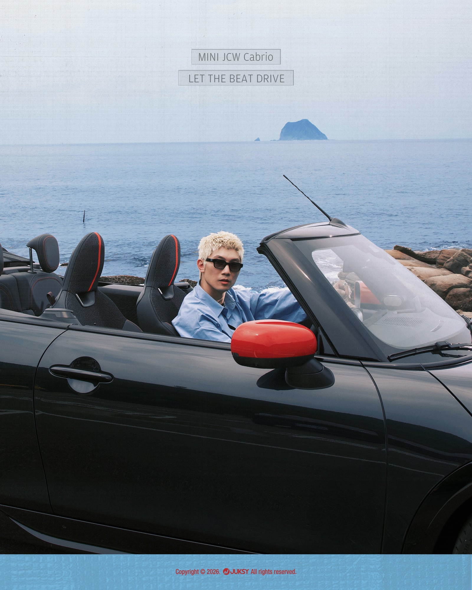 全新 MINI COOPER JCW CABRIO LET THE BEAT DRIVE!DJ QuestionMark 用節奏把世界掌握在手中