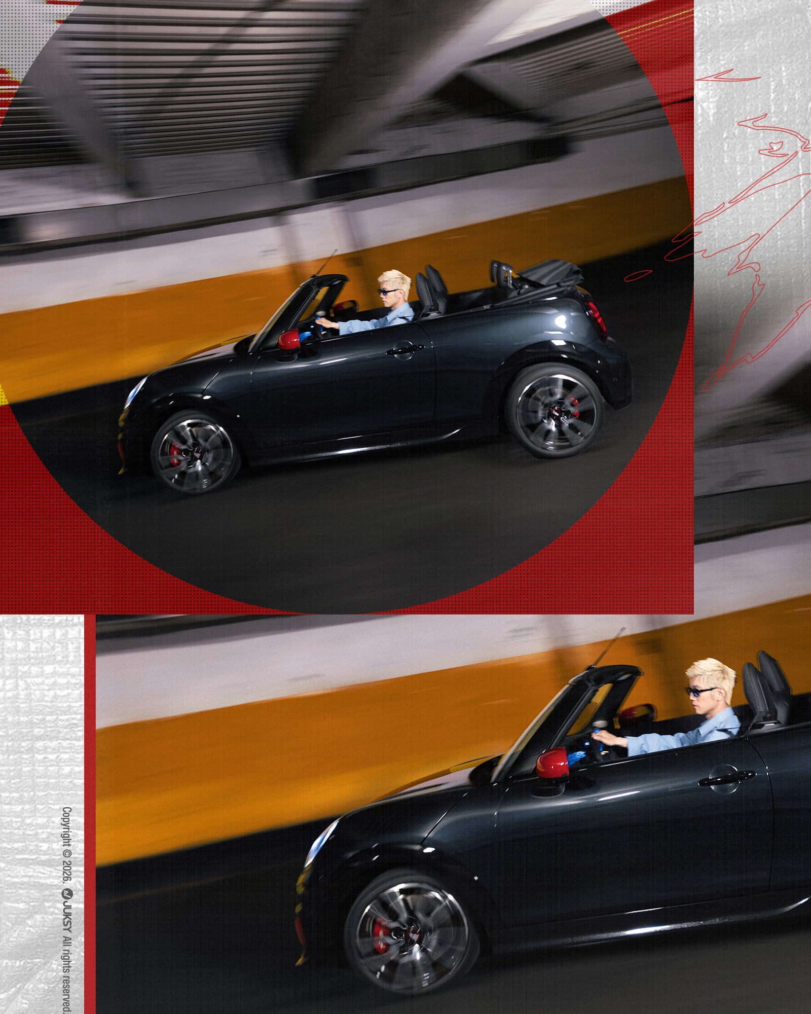全新 MINI COOPER JCW CABRIO LET THE BEAT DRIVE!DJ QuestionMark 用節奏把世界掌握在手中