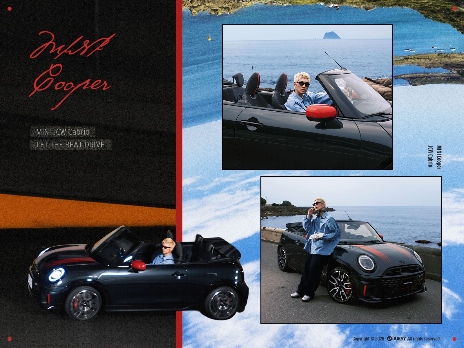 全新 MINI COOPER JCW CABRIO LET THE BEAT DRIVE！DJ QuestionMark 用節奏把世界掌握在手中