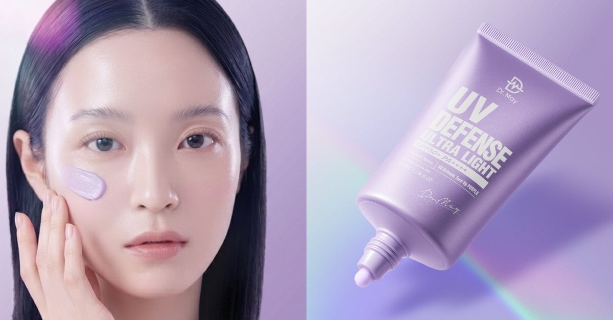 Dr. May－專業隔離清爽紫潤白防曬乳